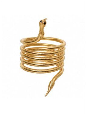 Adjustable Bendable Metal Snake Bracelet Choker Costume Jewelry